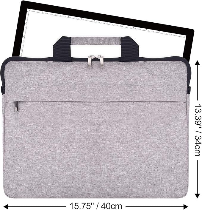 LED Light Pad, ELICE A4 Wireless Battery Powered Light Pad Artcraft Tracing Pad Light Box Dimmable Brightness Rechargeable Light Board with Bag for Artists Drawing Sketching Animation X-ray Viewing