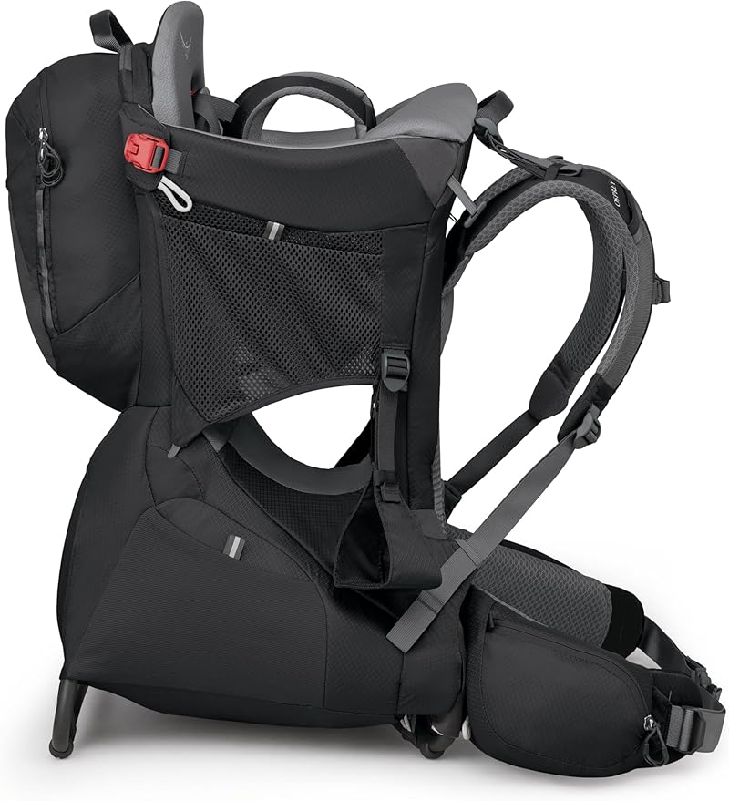 Osprey Poco Premium Child Carrier Backpack - Deluxe Kid Carrier for Hiking with Built-in Sunshade, Removable Daypack, and Adjustable Fit - Premium Comfort for Parent and Child