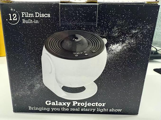 Galaxy Projector, 13 in 1 HD Planetarium Star Projector for Bedroom, 360 Rotating Star Light with Adjustable Knob and Timer for Kids, Ceiling, Gifts, Room Decoration