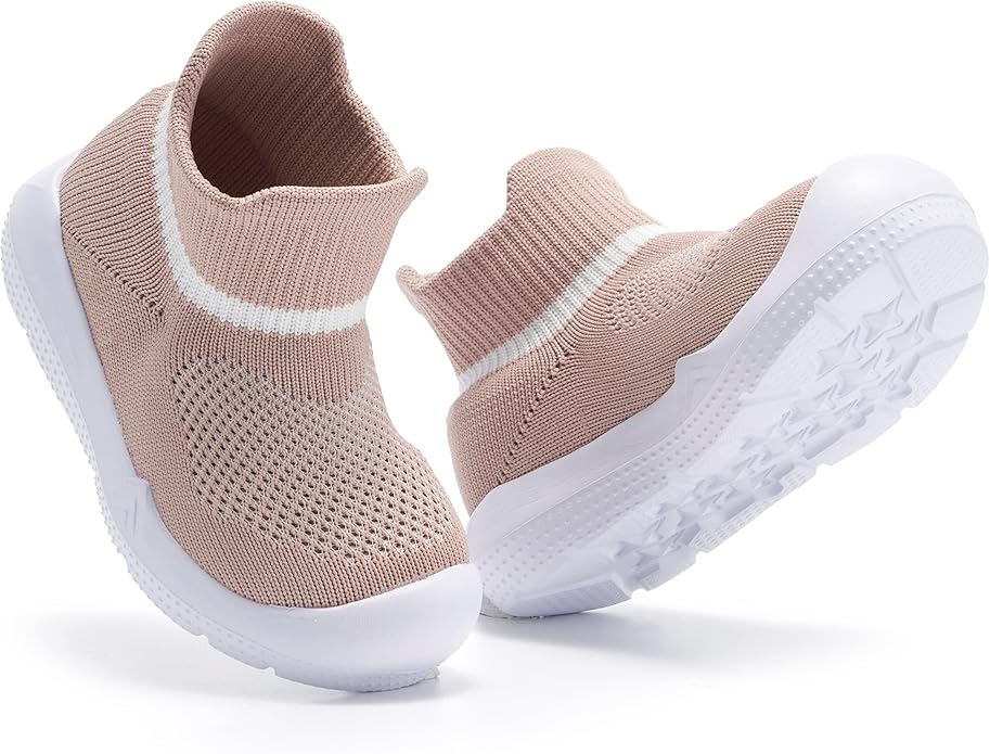 MORENDL Toddler Sock Shoes Baby Walking Shoes Infant Slippers Boys & Girls Non-Slip Sneakers