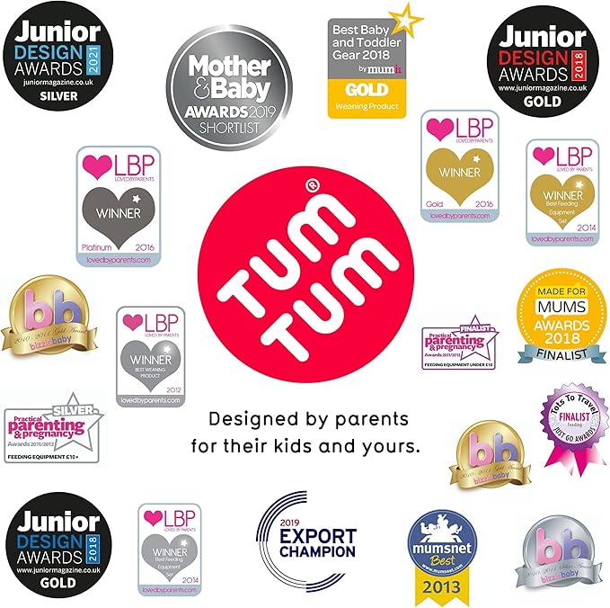 Baby Cutlery with Case, Baby Spoon & Fork Set, Baby Cutlery for Babies, First self Feeding Cutlery, Silicone Baby Spoon & Fork, 6 Months Plus, (Blue)