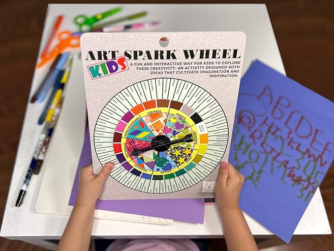 Art Game for Kids: Inspiring Drawing & Painting Activity for Young Artists, Parents & Teachers – Fun Art Supplies & Unique Gift for Kids 5+ – Perfect Educational Toy for Classrooms