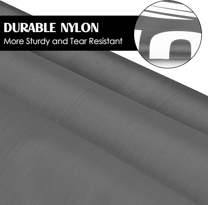 Sylfairy 2 Pack XL Laundry Bag with Strap,Heavy Duty Travel Laundry Bag,Rip-Stop Dirty Clothes Shoulder Bag with Drawstring,Easy Fit a Laundry Hamper or Basket Travel Essentials