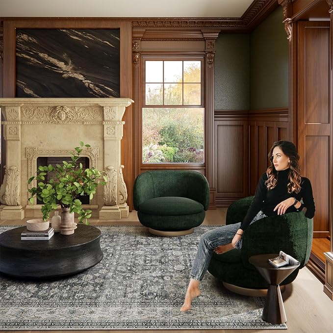 Runner Rug Washable Kitchen Runner: 2'x10' Hallway Runner Rugs Stain Resistant Non Slip Low Pile Soft Boho Carpet Runners for Hallways Bedroom Entryway Indoor Beside Bathroom Laundry Room