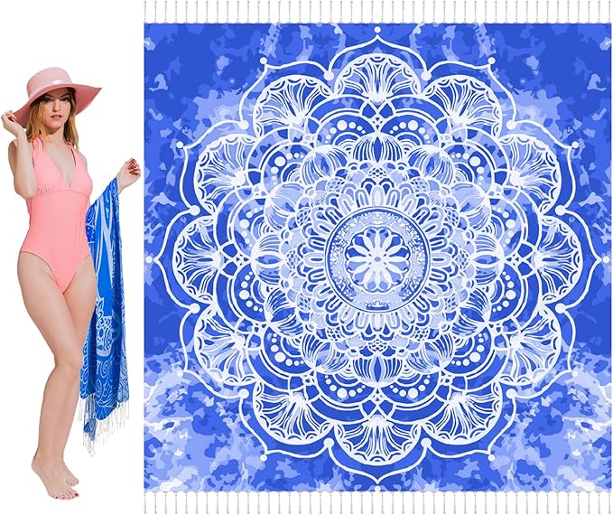 Oversized Turkish Beach Towel Blanket XXL Cotton Sandproof Towels Boho Woven Extra Large Big Sand Free Giant Throw Thick Blankets Huge Quilt XL Picnic Camping Necessities Cloud For Adult Gifts