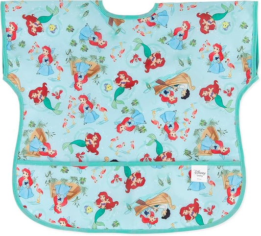 Bumkins Bibs - Toddler Bibs, Waterproof, Large for 1-3 Years, Short Sleeve