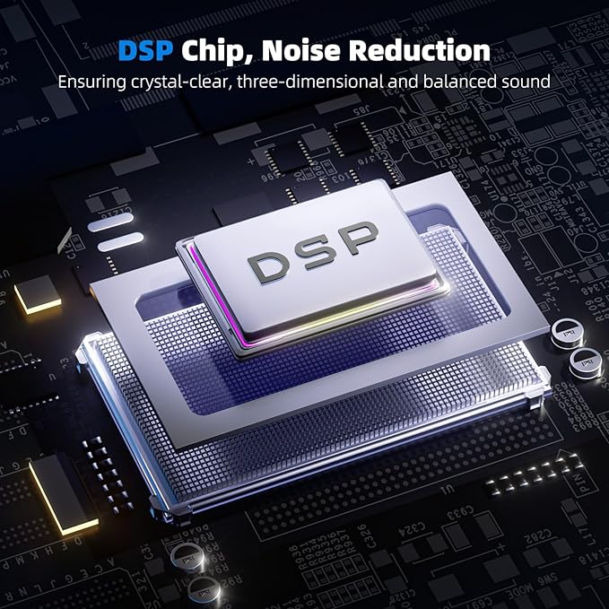 Karaoke Machine with 2 Wireless Microphones Portable Bluetooth Karaoke Machine for Adults Kids DSP Chip Karaoke Speaker with LED Lights Supports TWS TF Card USB AUX in