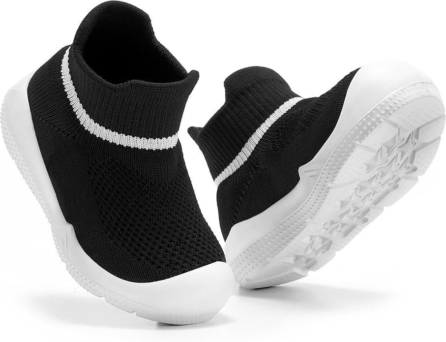 MORENDL Toddler Sock Shoes Baby Walking Shoes Infant Slippers Boys & Girls Non-Slip Sneakers