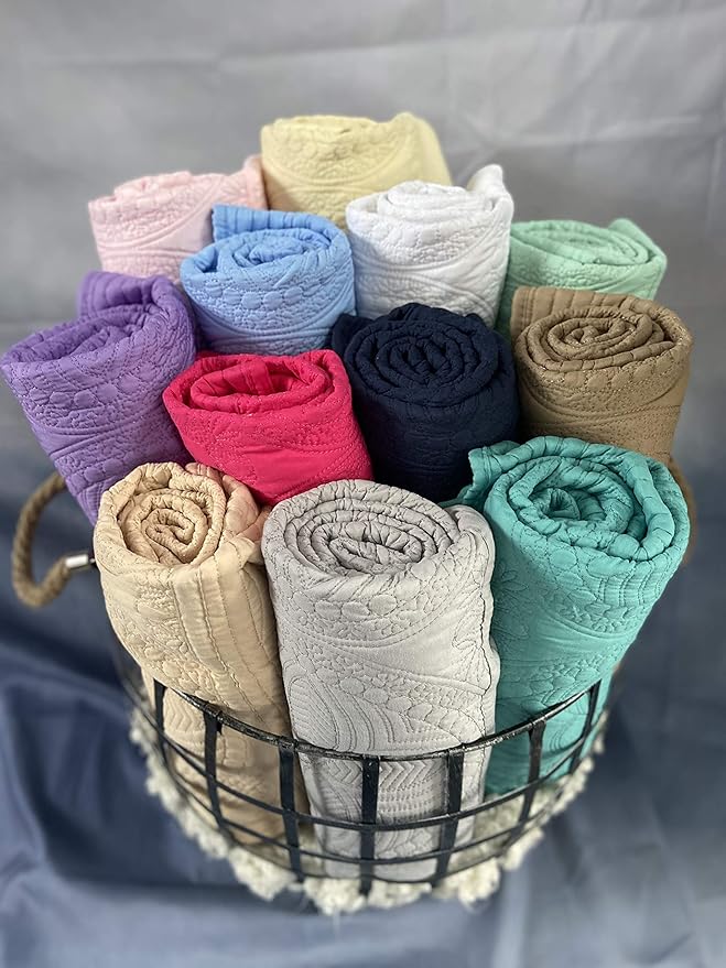 Personalized Baby Blanket Quilt | Monogrammed Blankets for Boys and Girls | Embroidered Baby Gifts | (Honeybee)