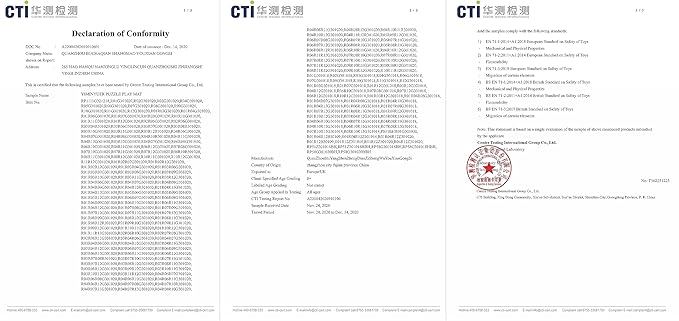 YIMINYUER® 25 Tiles (30cm×30cm×1cm Each Tile) Baby Soft Puzzle Play Mats, Kids Thick EVA Foam Floor, Toddlers & Children's Soft Interlocking Mat R06R10R12G301025