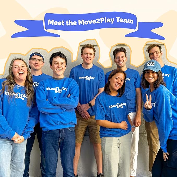 Move2Play, Kids Karaoke Microphone | Includes Bluetooth & Pre-Loaded Songs | Birthday Girls Present for All Ages, 2, 3, 4, 5+ Year Old Girls, Boys & Toddlers (Pink)