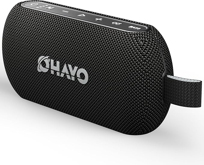 OHAYO 40W Wireless Portable Bluetooth Speaker with Lights, IPX7 Waterproof, Stereo Loud Sound, RGB Lights,TWS Pairing, AUX&TF-Card in, for Home/Party/Travel/Outdoor/Beach