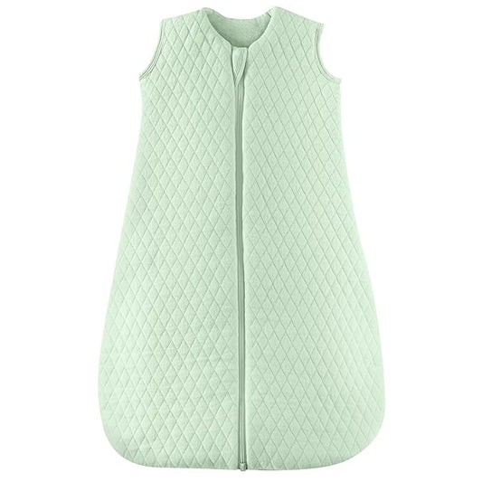 JELLYMONI Baby Sleep Sack TOG 2.5, 12-18 Months Winter Baby Wearable Blanket, 100% Cotton Infant Sleeping Sack 2-Way Zipper Warm Quilted Sleepsack