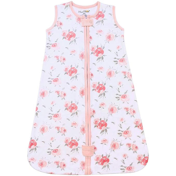 Mama Cheetah Baby Sleep Sack 2.5 TOG, Winter Baby Sleeping Bag with 2-Way Zipper, Organic Cotton Swaddle Transition Wearable Blanket for Boy Girl Infant Toddler, 18-24 Months, 1-Pack