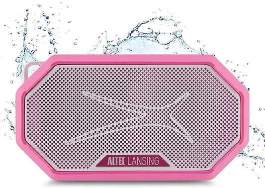 Altec Lansing Portable Bluetooth Speaker HYDRAMINI 2.0, IP67 Waterproof, Portable Speaker, 12h Playtime, Wireless Pairing, USB-C Quick Charge, Magnetic Bluetooth, Voice Assistant Integration