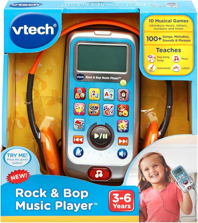 VTech Rock and Bop Music Player, Blue