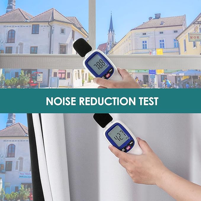 ChrisDowa 100% Blackout Curtains 78 inch Long for Bedroom with Black Liner, 2 Thick Layers Total Blackout Thermal Insulated Grommet Window Curtains 2 Panels Set (Greyish White, 42 x 78 Inch)