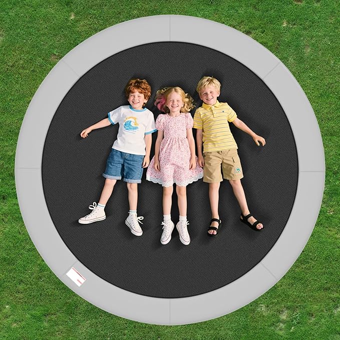 Trampoline Spring Cover, 10ft/12ft/14ft/15ft/16ft Trampoline Replacement Safety Pad, Waterproof Trampoline Accessories Pad for Round Frame