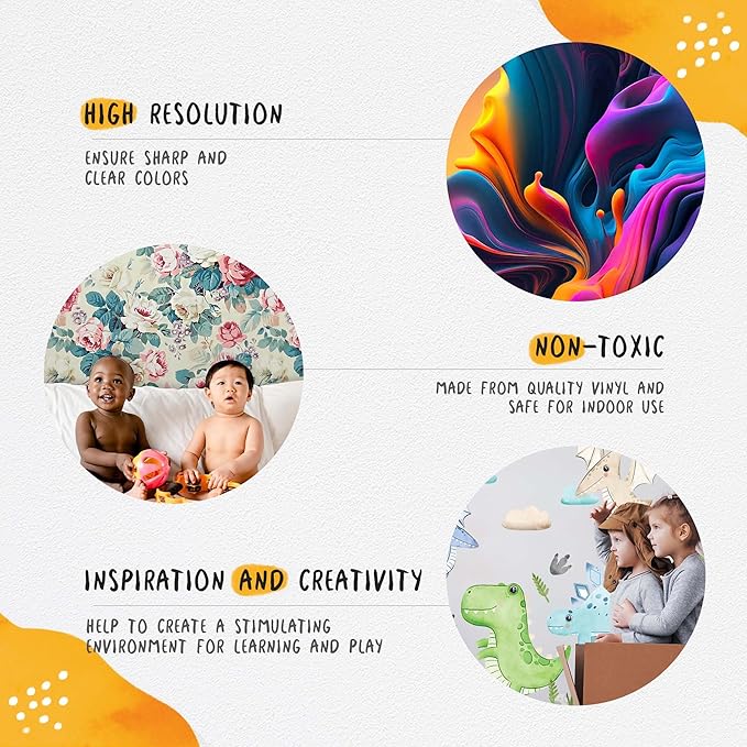 Airplane Wall Decals by Lipastick - Wall Decals for Boys Bedroom, Watercolor Vintage Plane Stickers for Kids, Boys Room, Baby Nursery, Toddler Decor - Premium Vinyl Aircraft Art