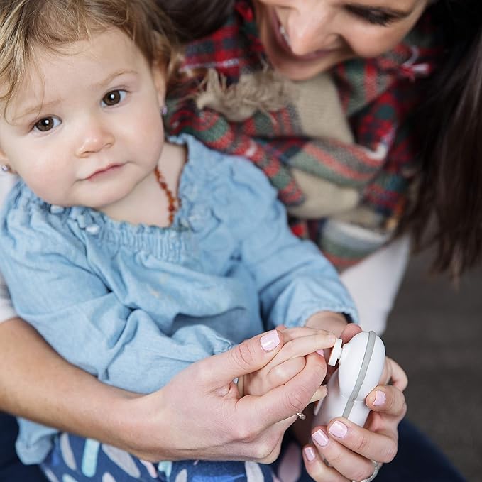 Replacement Filing Pads for Cherish Baby Care Electric Baby Nail Trimmer - Includes 4 Filing Discs for Newborn to Toddler