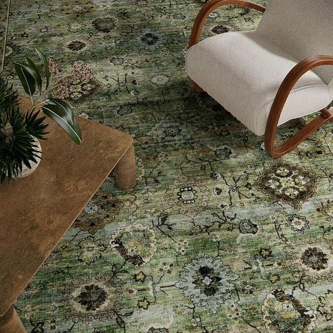 Washable Runners for Hallways Kitchen Rugs: 2'x10' Runner Rug Stain Resistant Non Slip Low Pile Soft Carpet Runners for Hallways Bedroom Kitchen Entryway Indoor Laundry Room Farmhouse