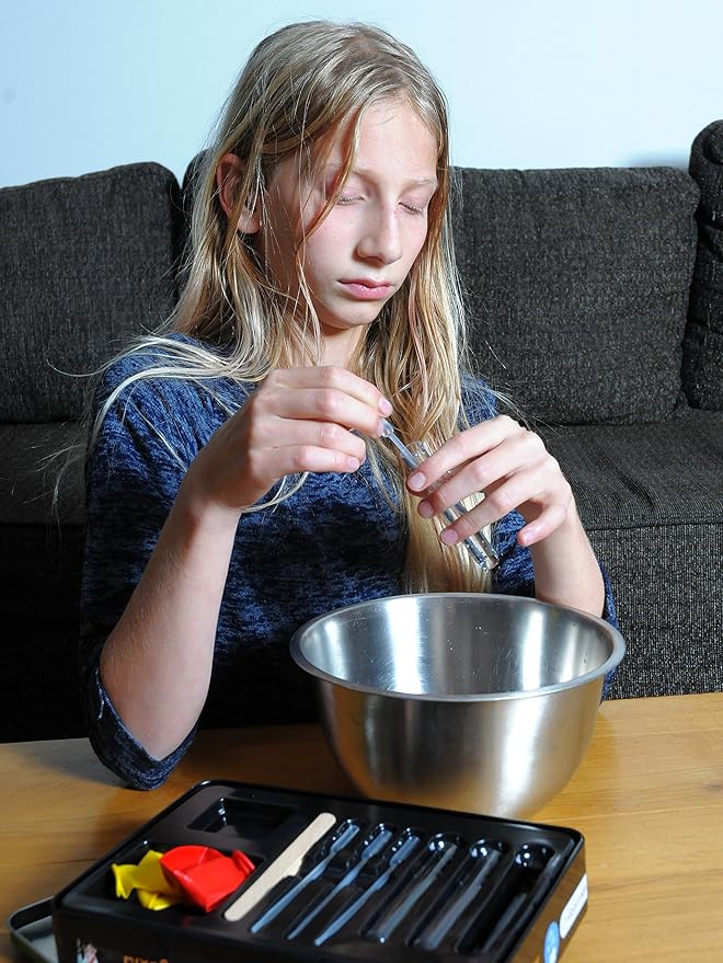 The Purple Cow Crazy Scientist Color Laboratoty - Science Kits for Young Researchers. for Learning & Education - STEM Educational Games for Kids, Boys & Girls, with Instructions