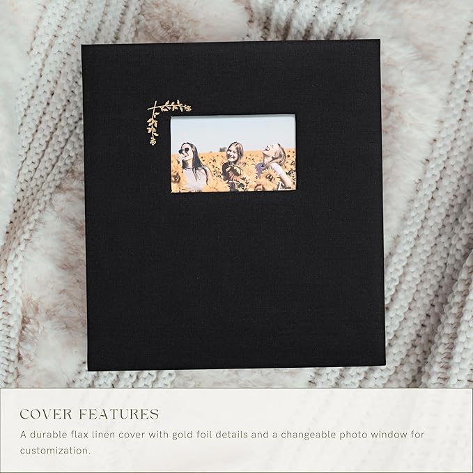 Photo Albums for 4x6 photos Holds 500 - Premium Photo Album with 500 Picture Pockets - Acid Free Photo Album for Wedding, Birthday, Baby