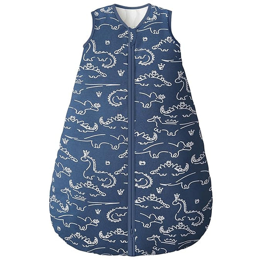 Yoofoss Baby Sleep Sack 18-24 Months, TOG 2.5 Baby Wearable Blanket with 2-Way Zipper, 100% Organic Cotton Fabric Winter Newborn Sleeping Sack, Warm Soft Comfy