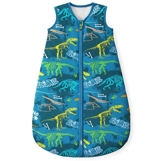 Yoofoss Baby Sleep Sack 0-6 Months, 1.5 Tog Baby Wearable Blanket with 2-Way Zipper, 100% Cotton Organic Fabric Winter Infant Sleeping Sack, Warm Soft Comfy