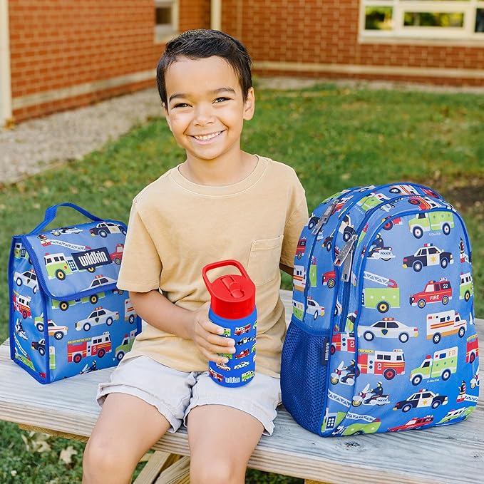 Wildkin 15-inch Kids Backpack – Durable, Padded, Adjustable for School & Travel - Heroes