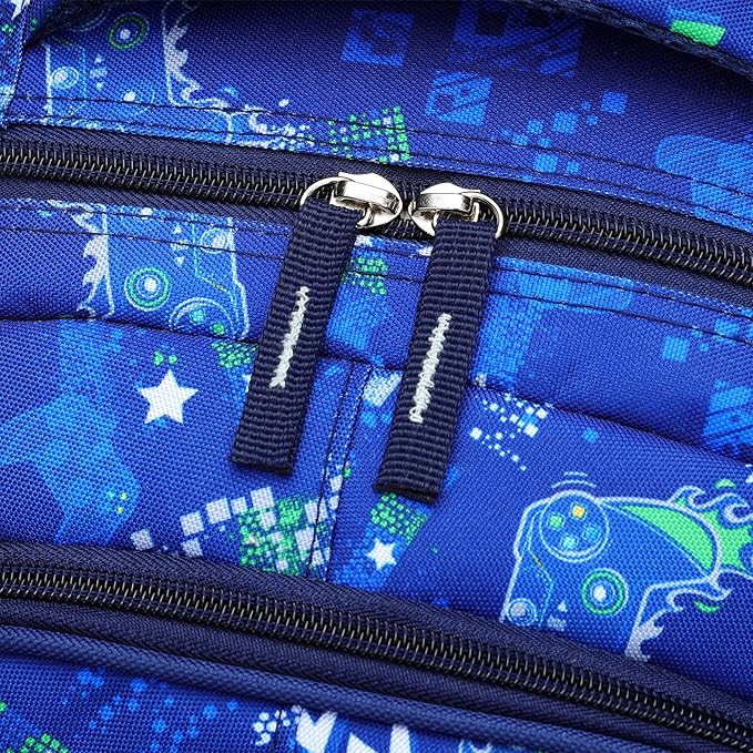 Kids Backpack - Astro Black | Durable Elementary School Bag for Boys | 17" Tall | 24L Capacity