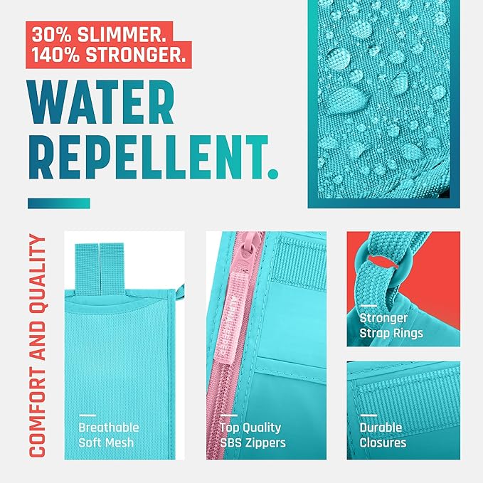 Neck Wallet, Travel Pouch For Passport Holder And Documents, Travel Neck Wallet For Traveling Women