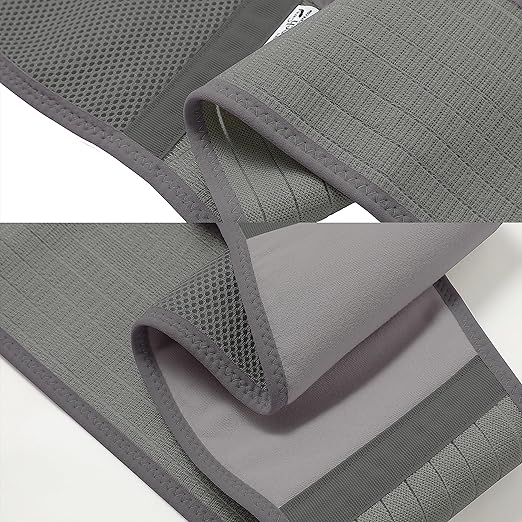 NeoTech Care Adjustable Maternity Belt - Light and Breathable Pregnancy Belly Support Band for Pregnant Women (Grey, Regular Size)