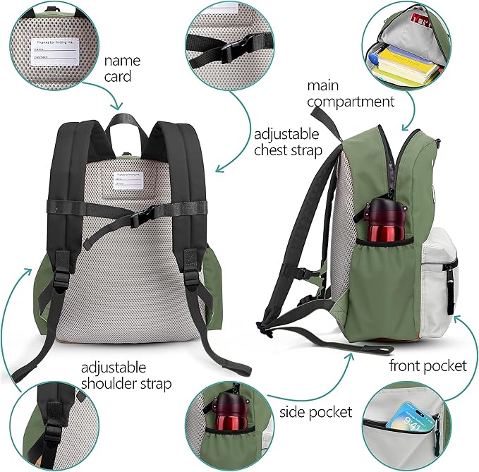 Toddler Backpack for Boys Girls 2-5, Preschool Backpack for Boys Girls, Kids Child Kindergarten Backpack, 13"H, Fit Standard Folder