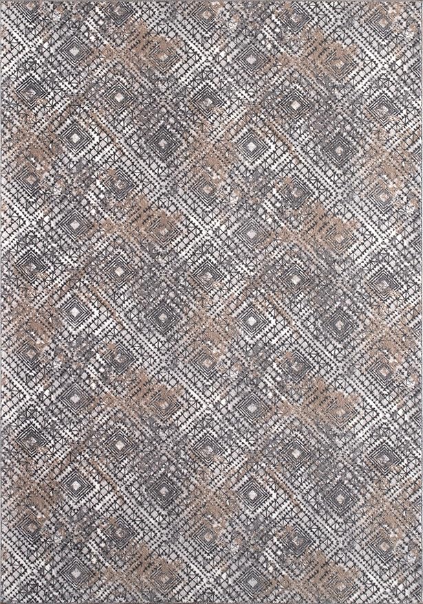 Non-Slip Washable 5x7 Area Rugs for Living Room Bedroom, Ultra Soft Bedside Rug, Indoor Floor Carpet for Kids Girls and Boys, Dorms, Nursery Rooms, Non-Skid Area Rug, Square Multi, 5' x 7'